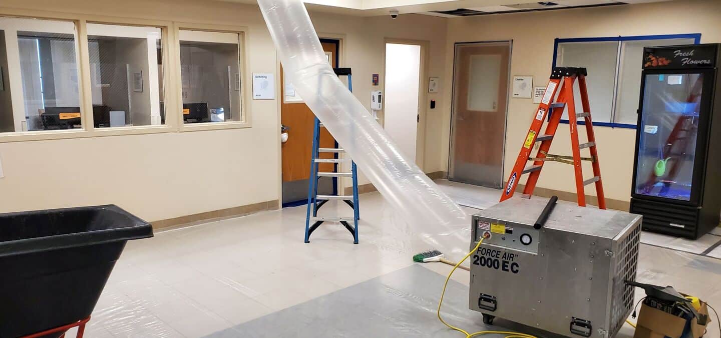 Mold Remediation of a Tampa Healthcare Facility